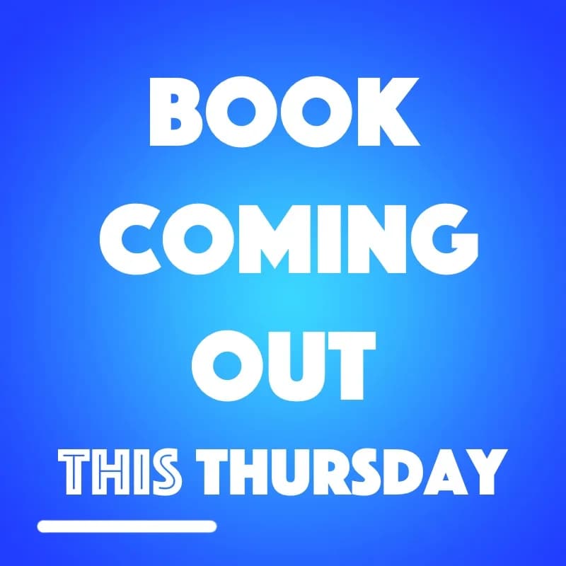 Yay! My book is out this Thursday