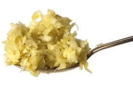 Sauerkraut - yum yum and good for your tum!