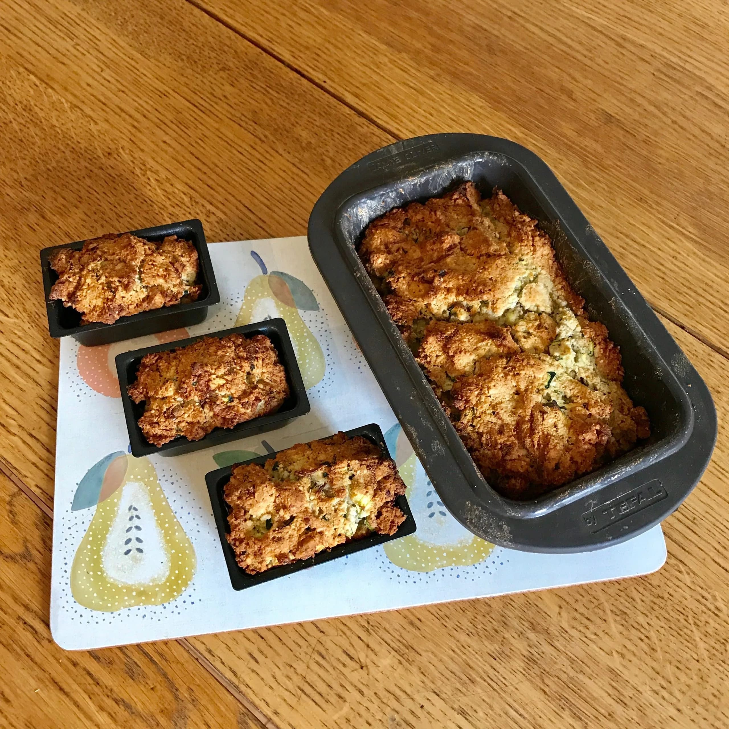 My sister's zucchini bread - scrumptious!